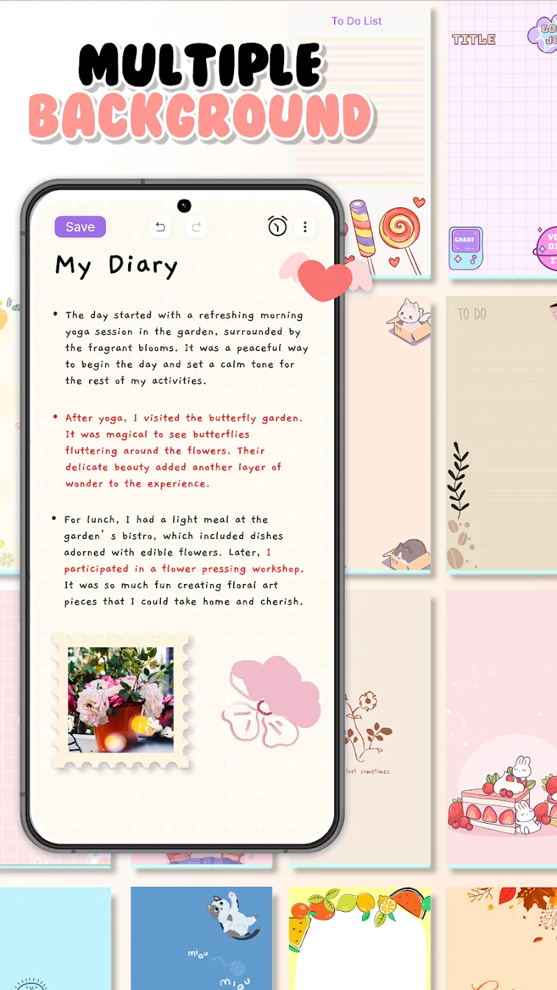 CuteNotes screenshot 4
