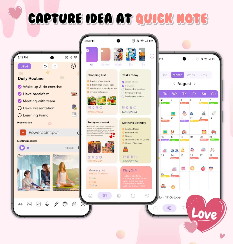 CuteNotes screenshot 1