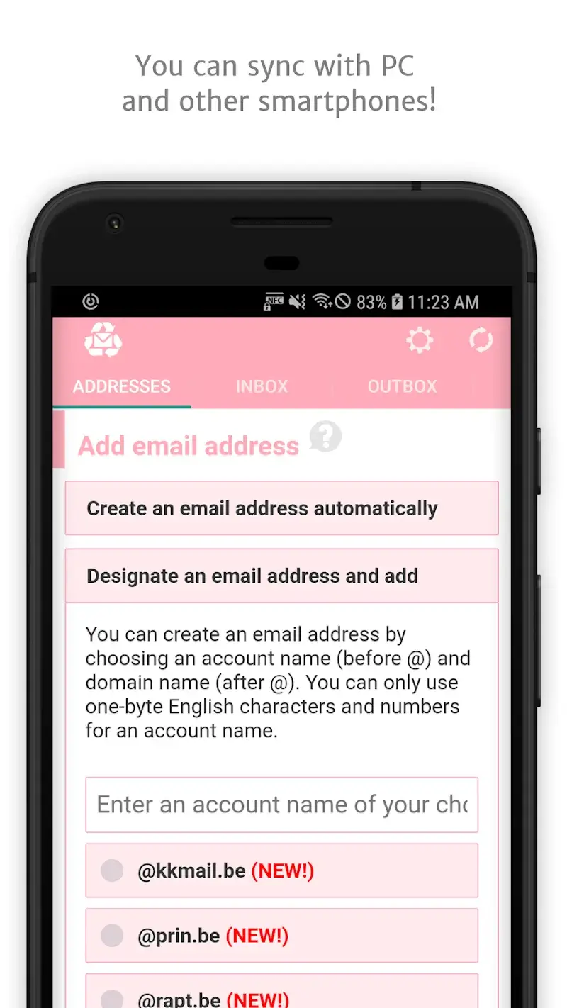 InstAddr screenshot 4