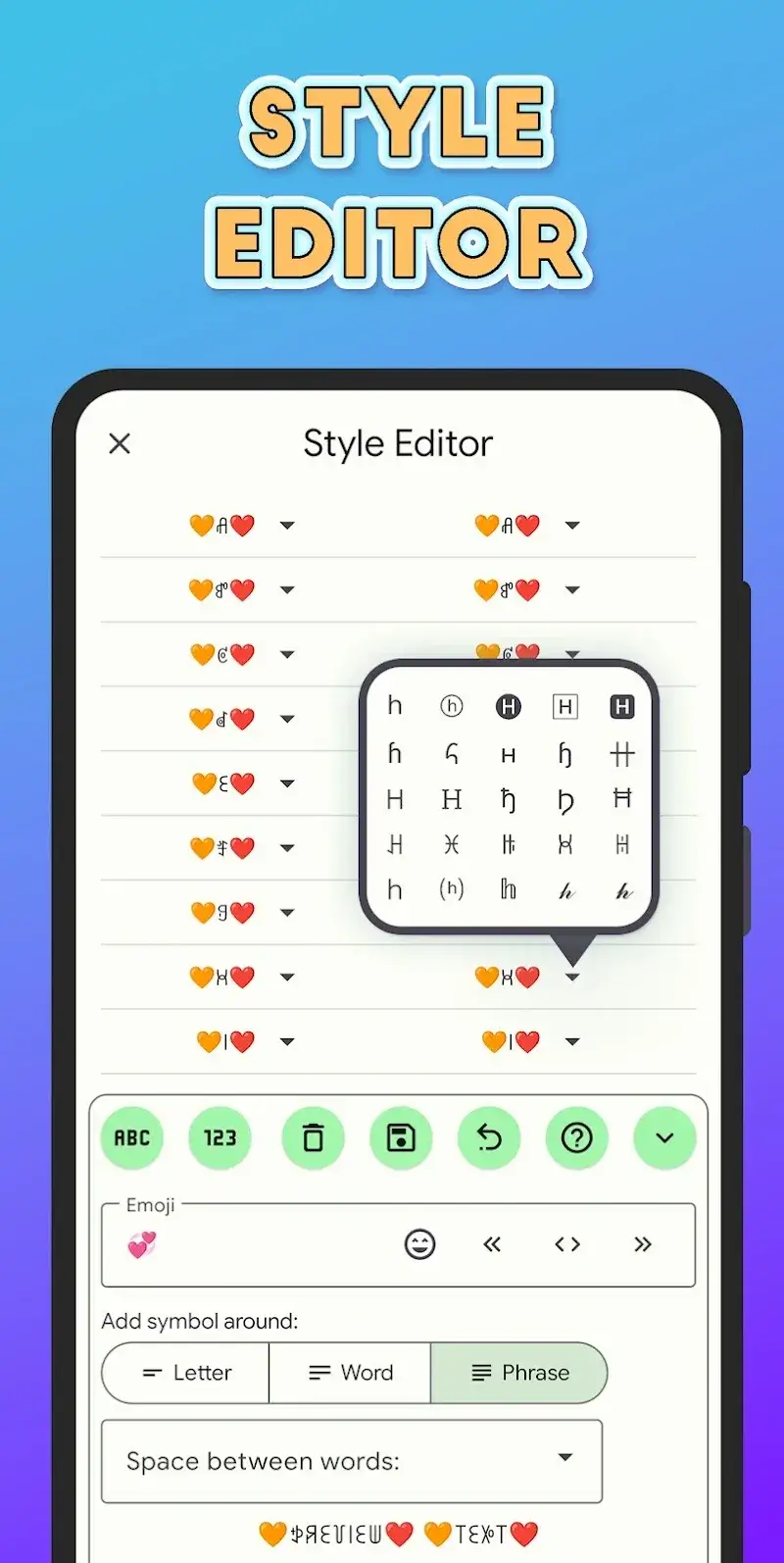 Captura de tela 5 do Stylish Text
