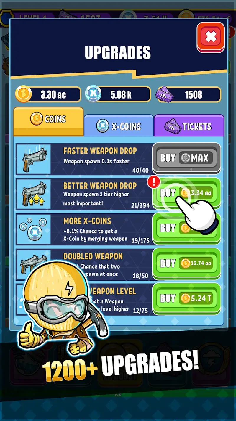 Idle Royale Merge Manager RPG screenshot 3