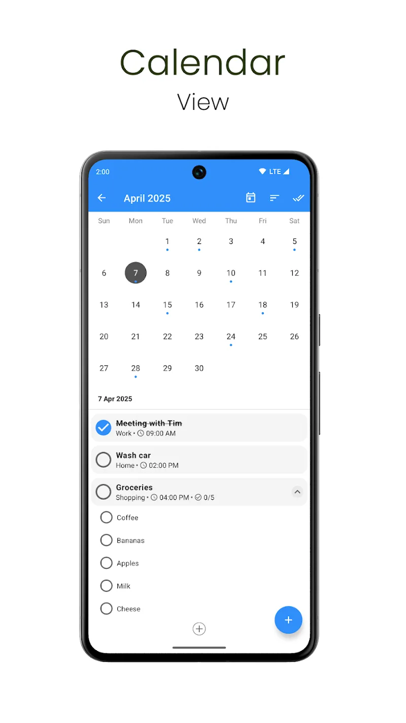 Capture d'écran de l'application To Do List and Reminder 6
