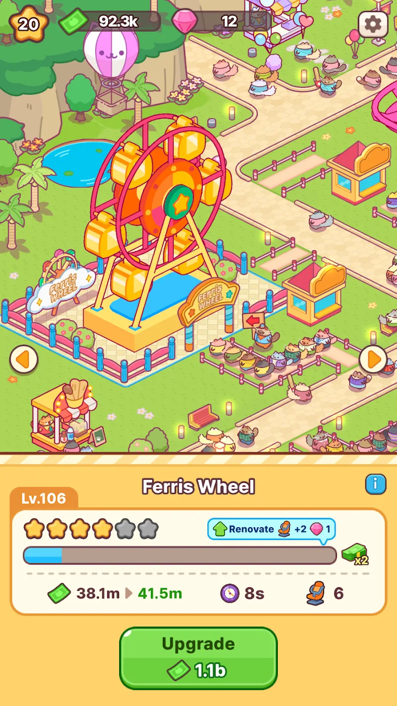 Cat Theme Park screenshot 3