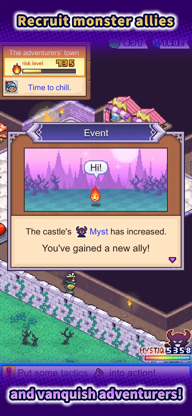 Demon Castle Story tangkapan layar 2