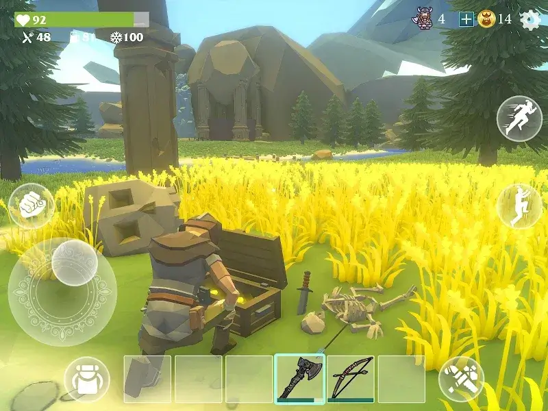 Tangkapan layar Last Viking: God of Valhalla MOD APK 6
