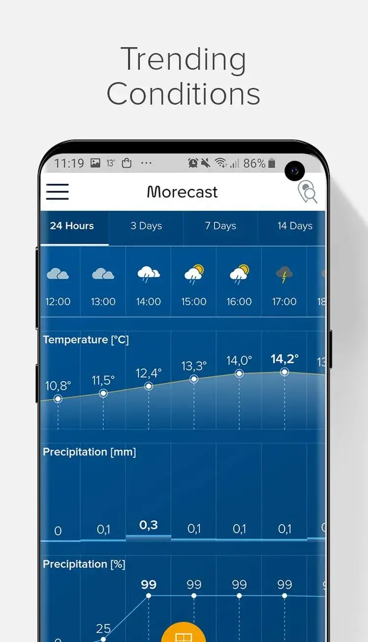 Weather MoreCast screenshot 4