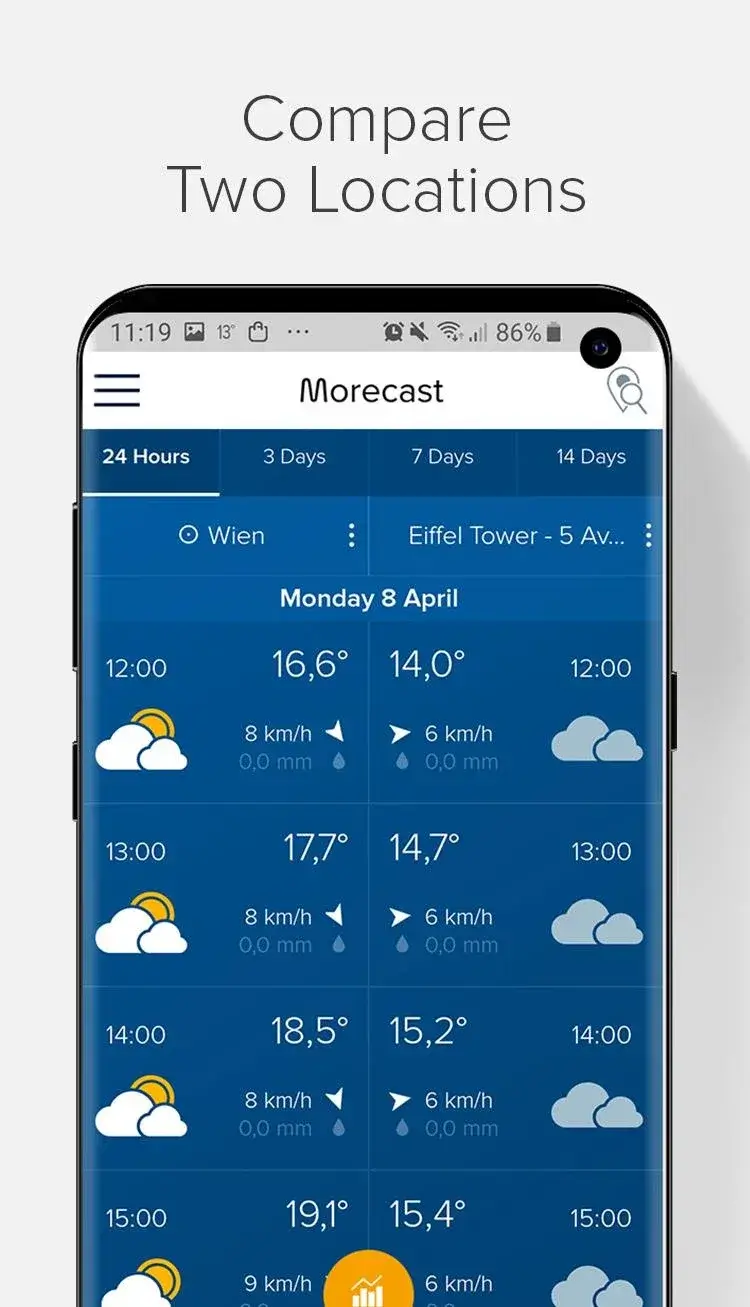 Weather MoreCast screenshot 6
