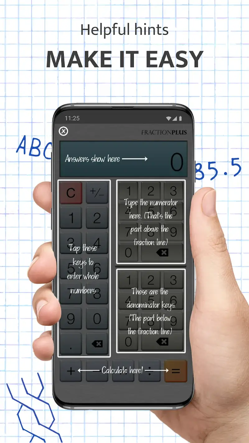 Screenshot Fraction Calculator Plus 4