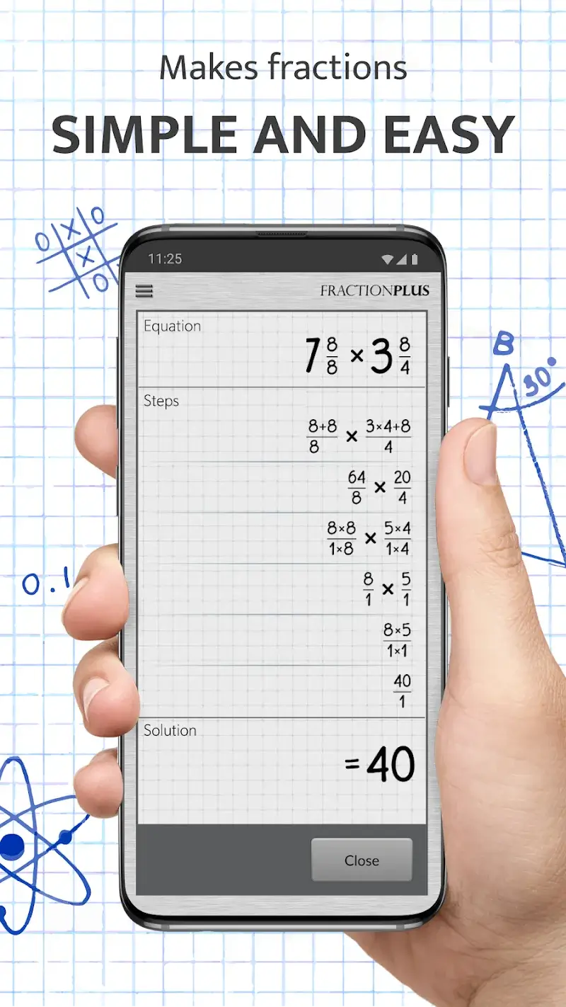 Fraction Calculator, Plus screenshot 2