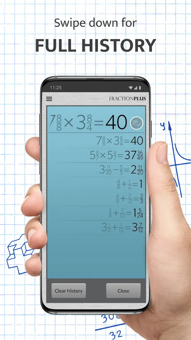 Screenshot Fraction Calculator Plus 3
