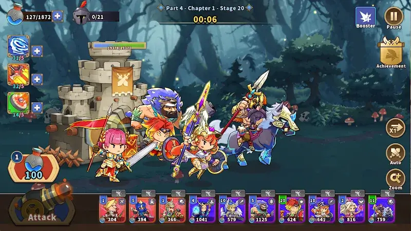 Screenshot de Defesa da Guerra do Castelo 1
