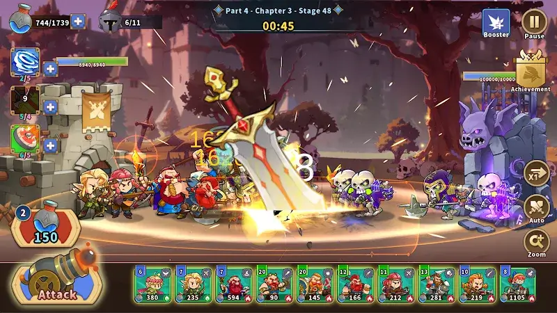 Screenshot de Defesa da Guerra do Castelo 6