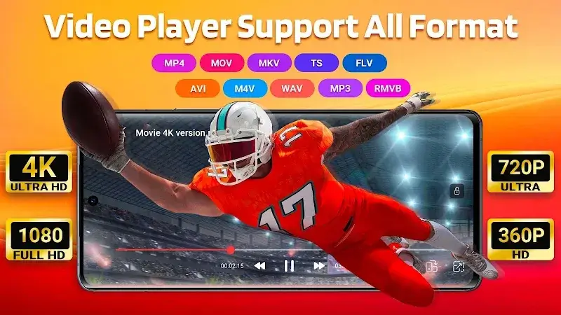 Video Player - Download Video captura de pantalla 1