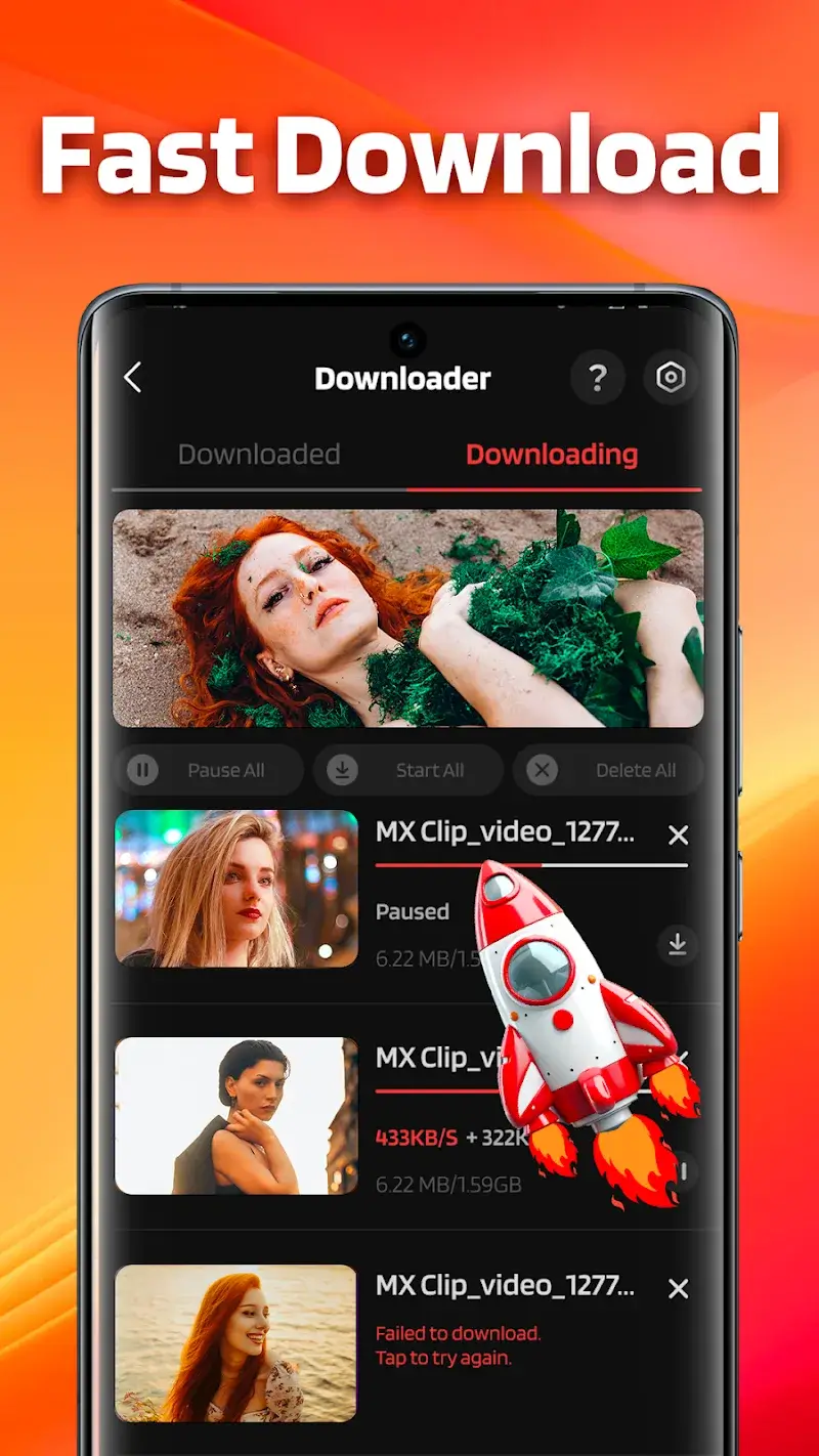 Video Player - Download Video captura de pantalla 3