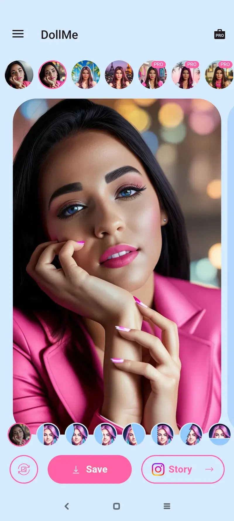 DollMe captura de pantalla 5