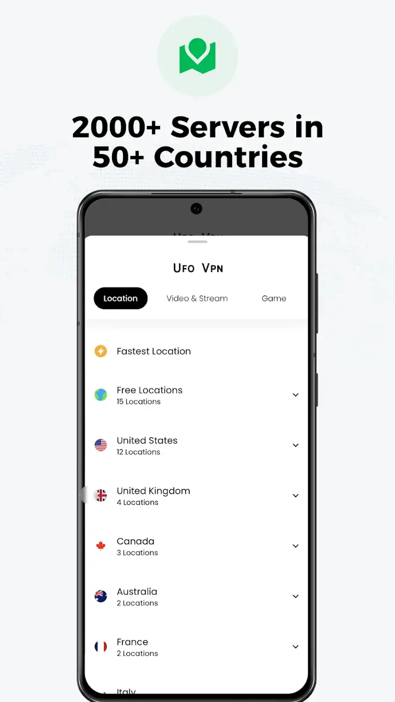 UFO VPN 스크린샷 2