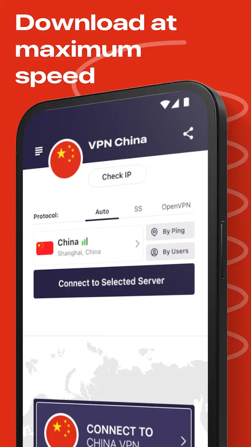 Tangkapan layar VPN China 4