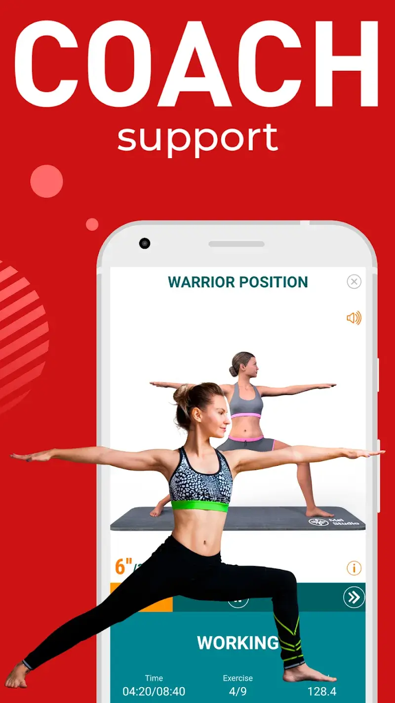 Vista previa 4 de la app Yoga for Weight Loss