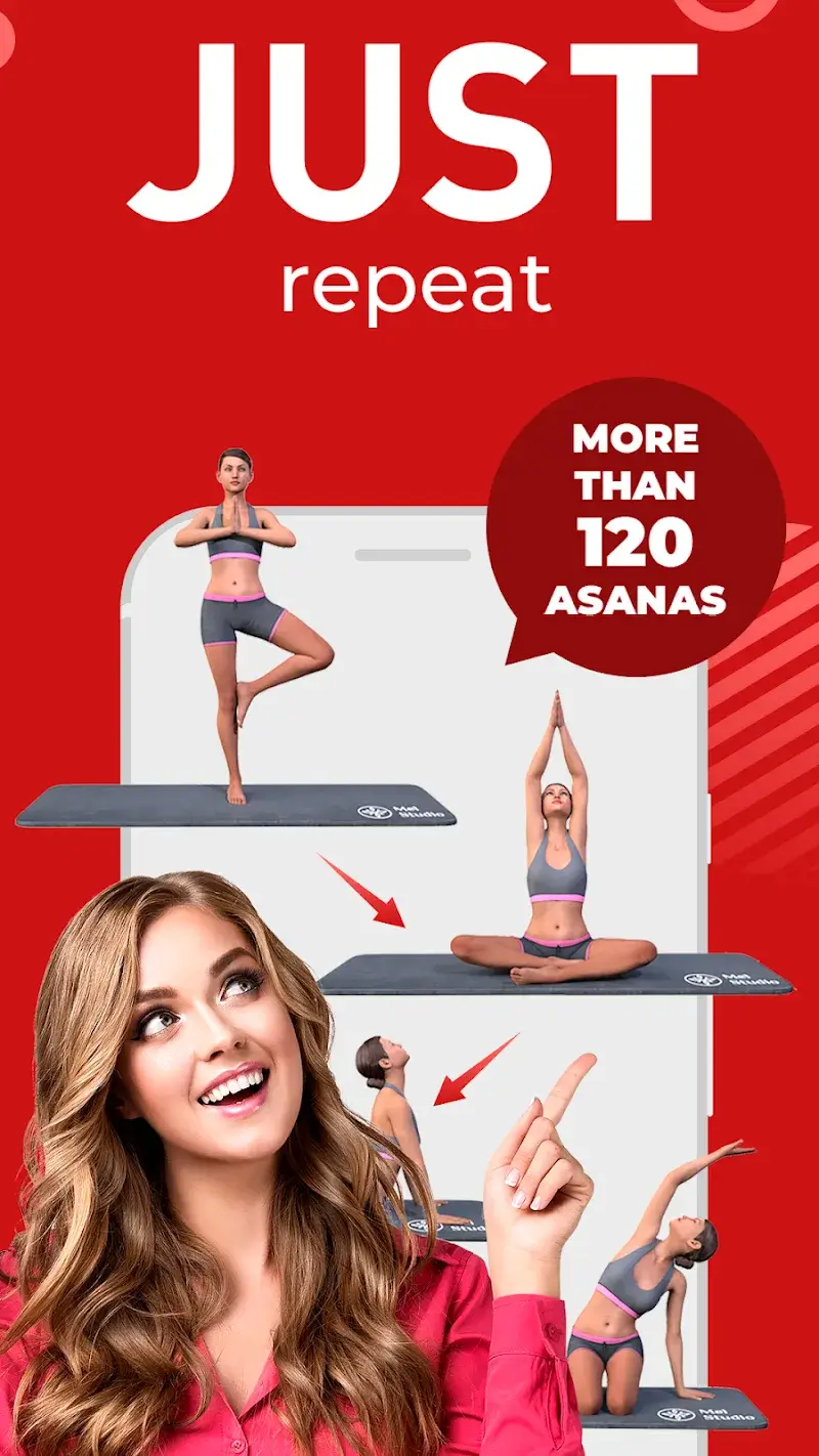 Vista previa 3 de la app Yoga for Weight Loss