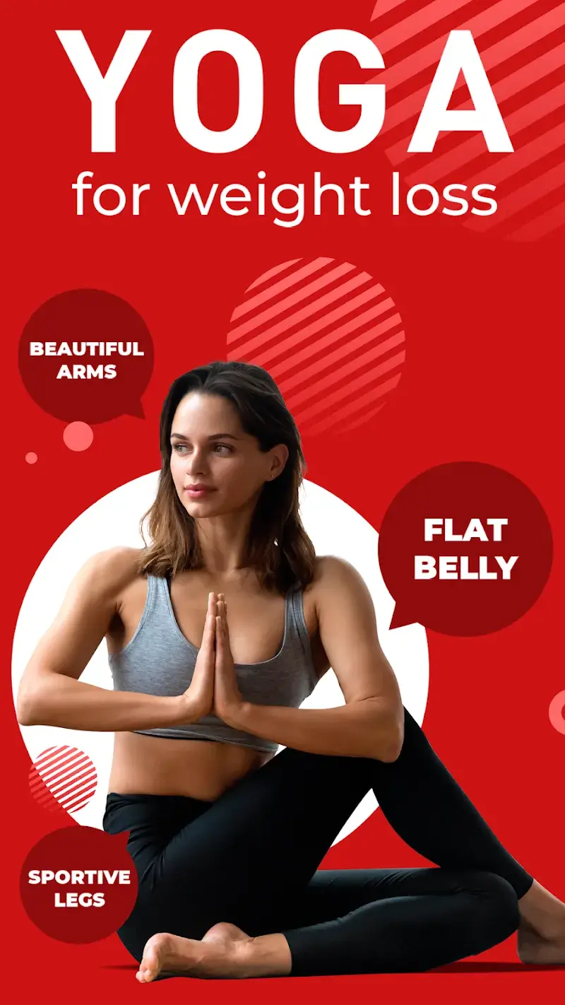 Vista previa 1 de la app Yoga for Weight Loss
