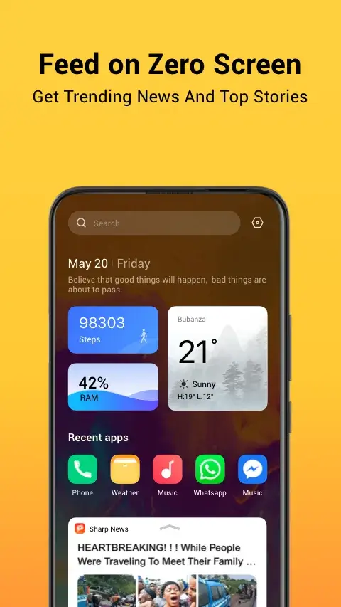 HiOS Launcher tangkapan layar 1