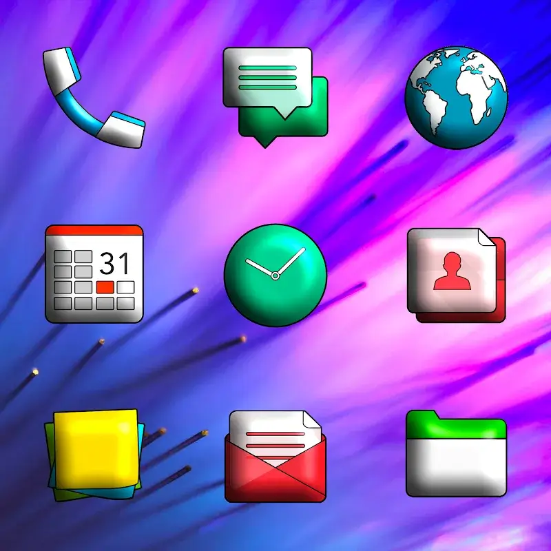 Sense 3D - Icon Pack capture d'écran 2