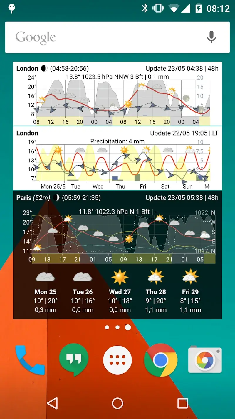 Meteo Weather Widget Screenshot 2