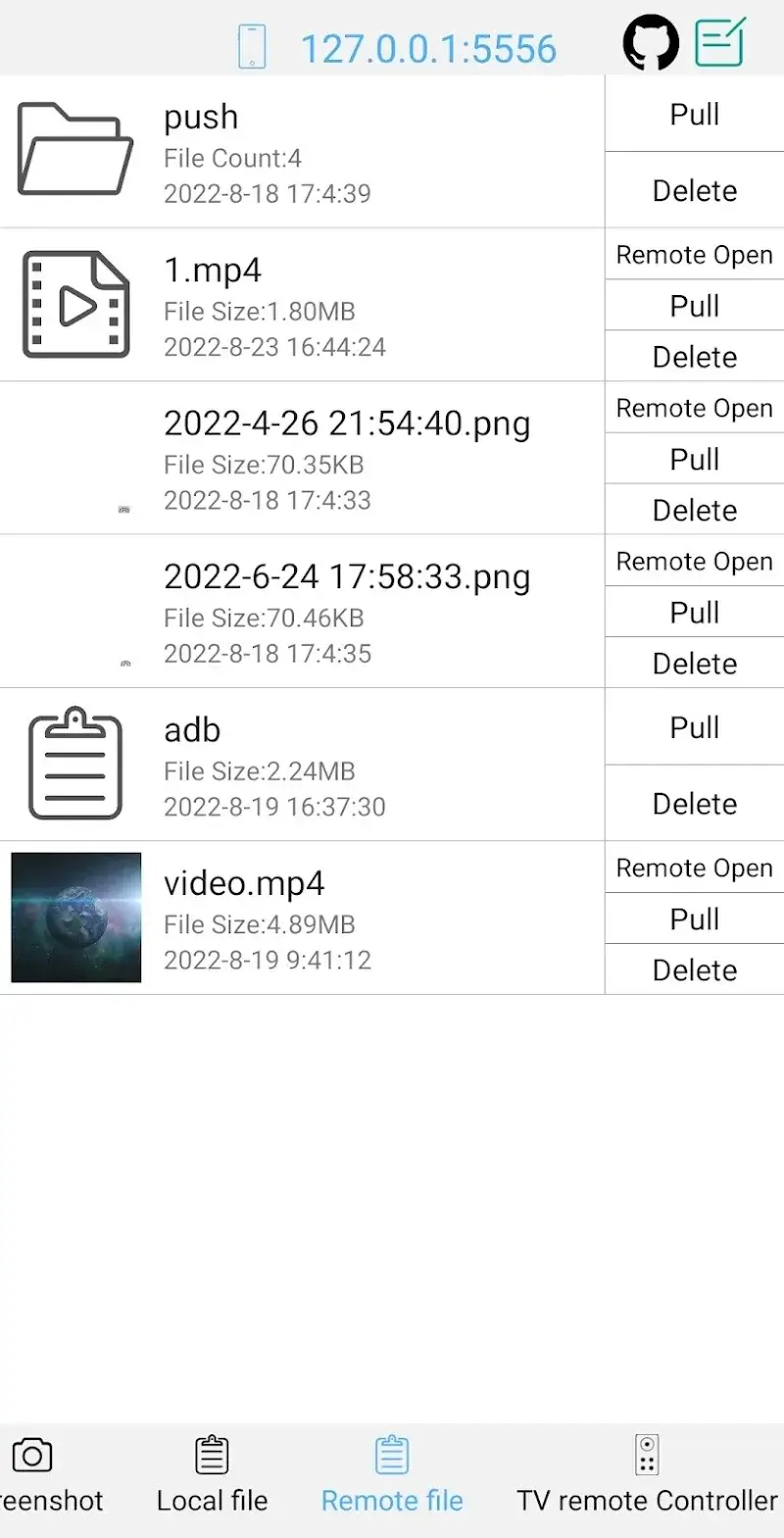 Tangkapan layar ADB Shell 6