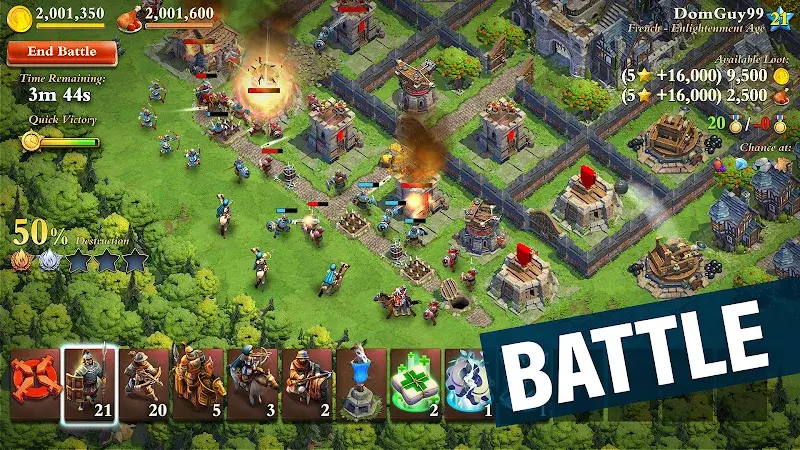 DomiNations Global 스크린샷 2
