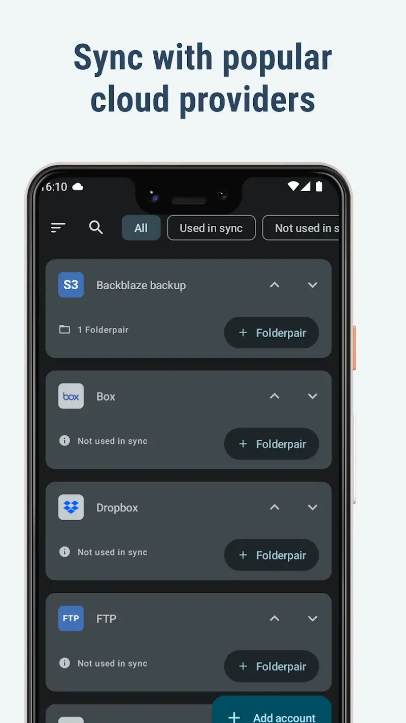 FolderSync Pro screenshot 5