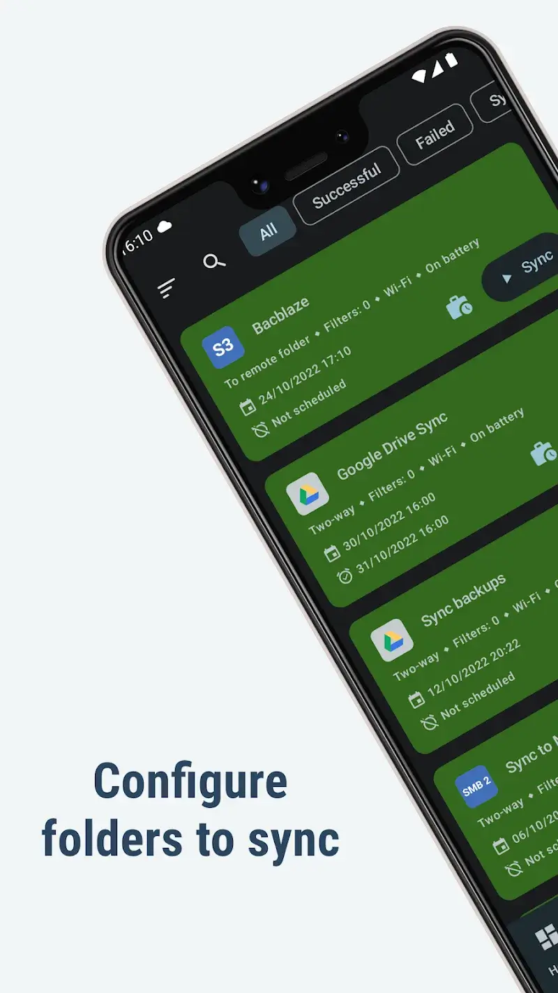 FolderSync  Pro screenshot 2
