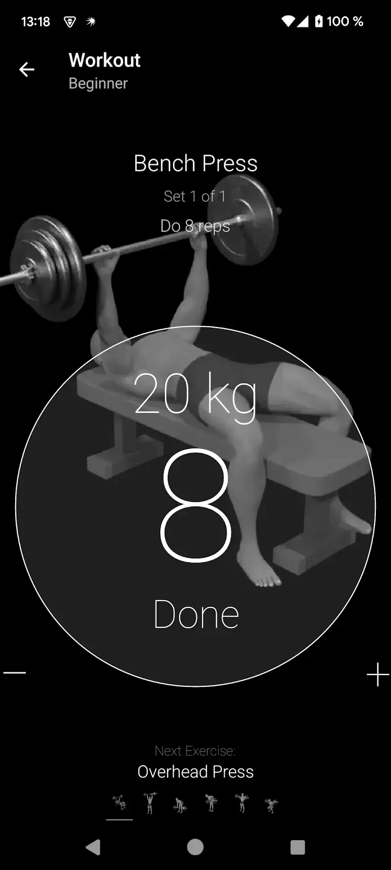 Barbell Workout at Home & Gym Captura de Pantalla 3