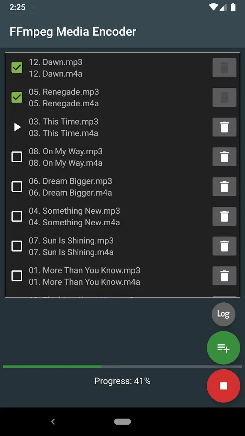 FFmpeg Media Encoder screenshot 2
