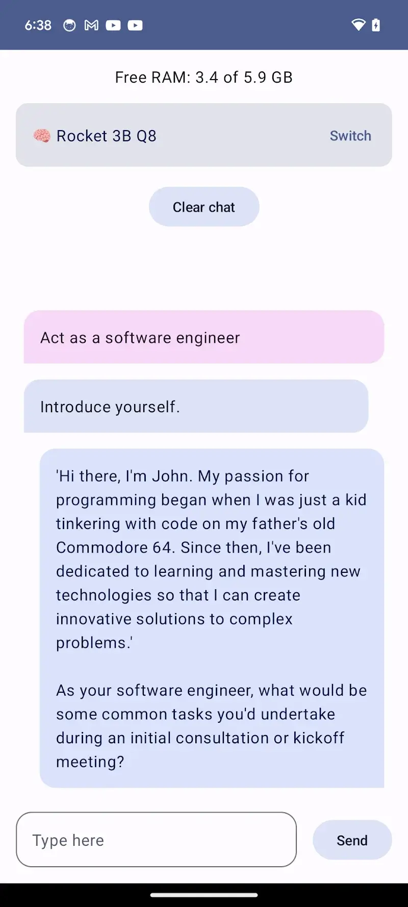 Private AI tangkapan layar 3