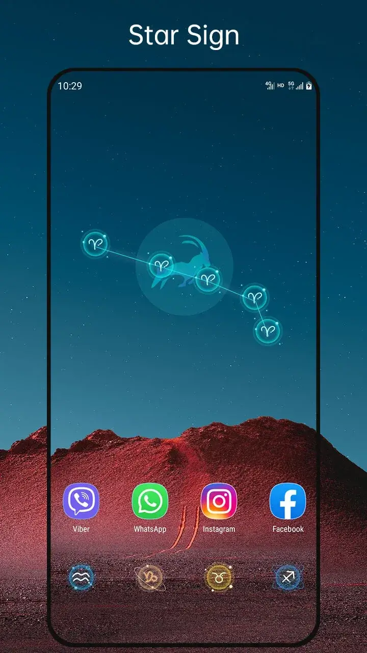 Horoscope Launcher capture d'écran 2