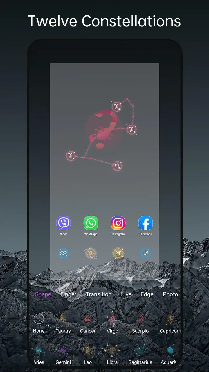 Horoscope Launcher capture d'écran 6