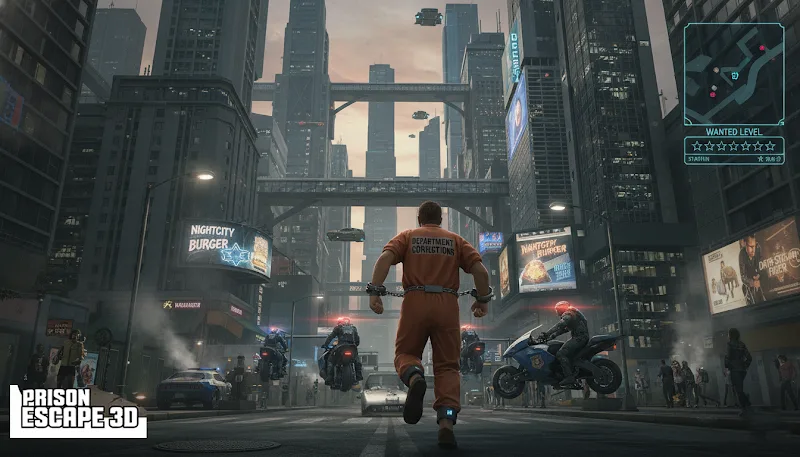 Captura de pantalla de Prison Escape 3D 1