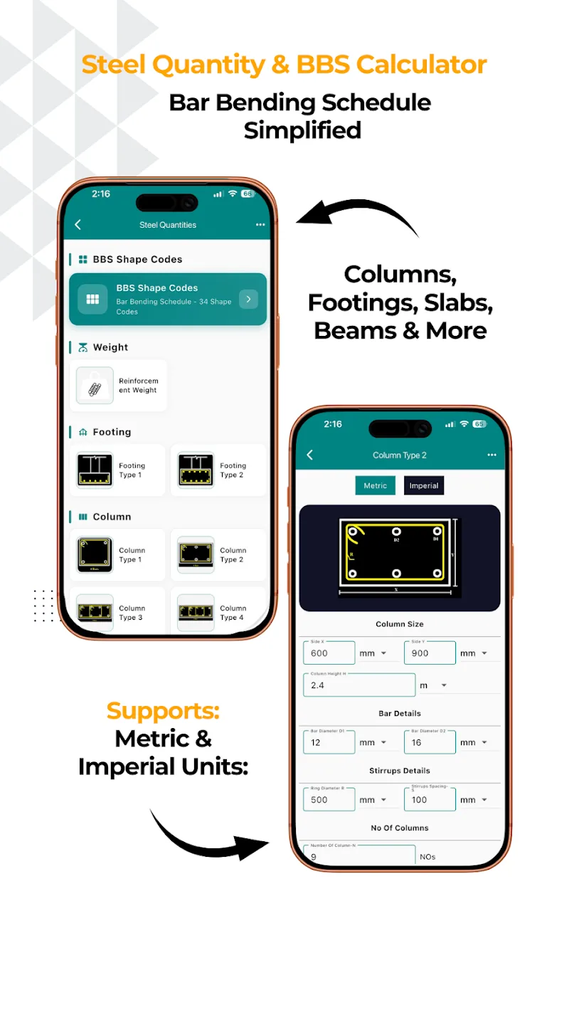 Construction Calculator A1 Pro screenshot 4