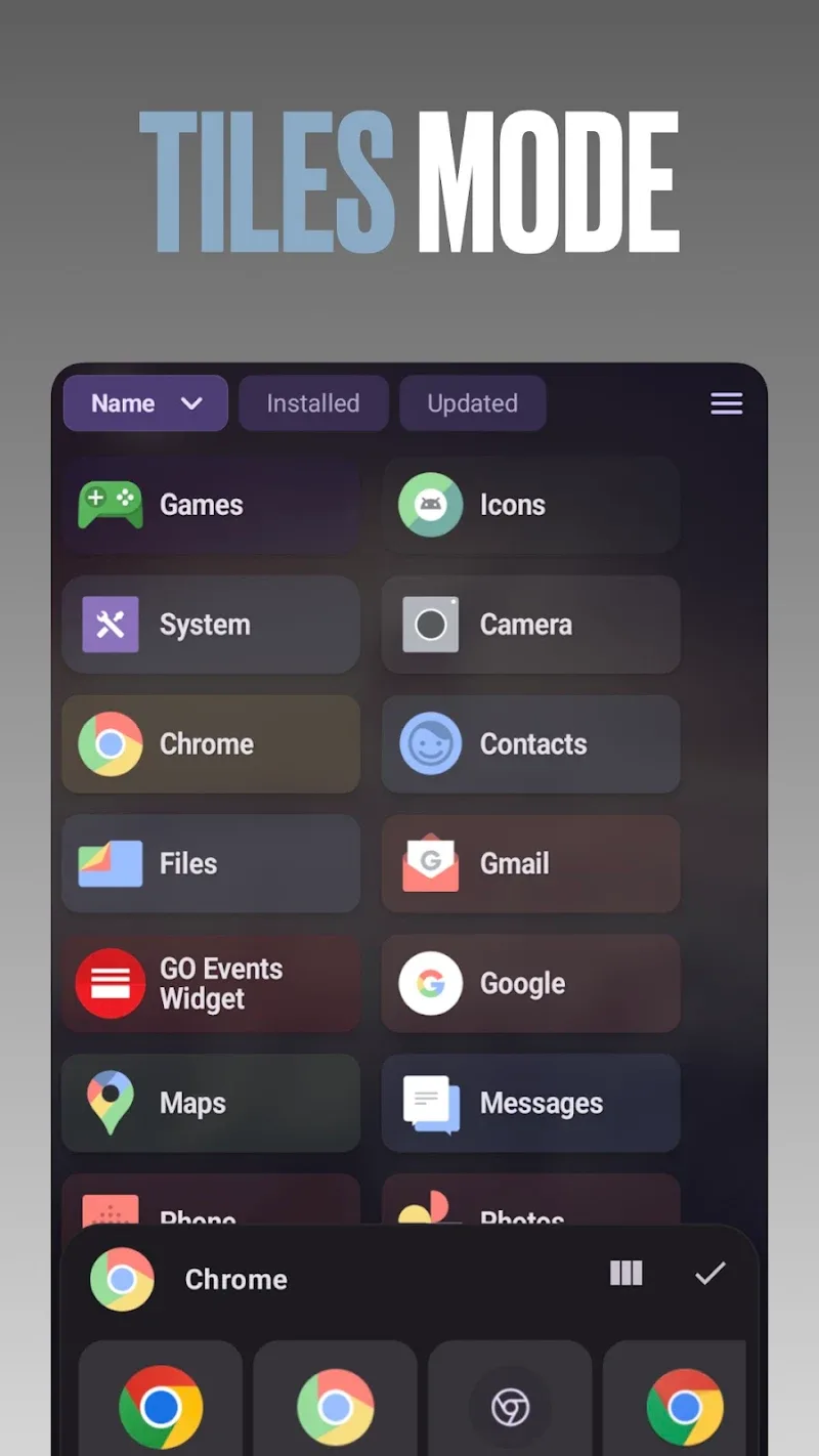 Captura de tela 3 do Octopi Launcher