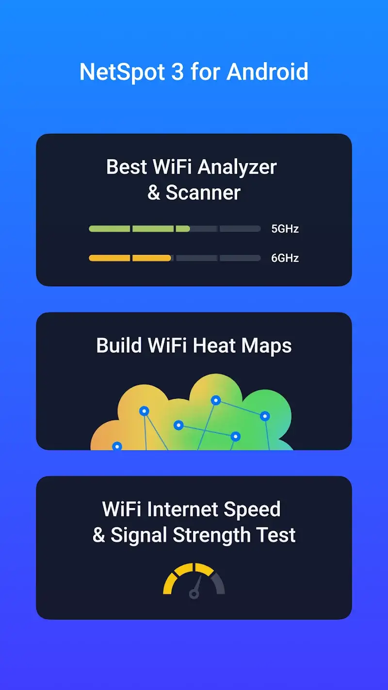 NetSpot capture d'écran 1