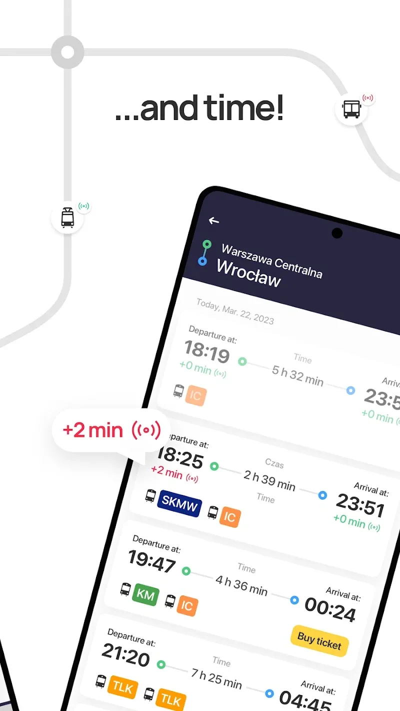 Pratinjau aplikasi Jakdojade 4