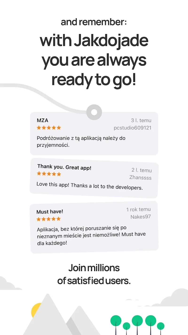 Pratinjau aplikasi Jakdojade 6