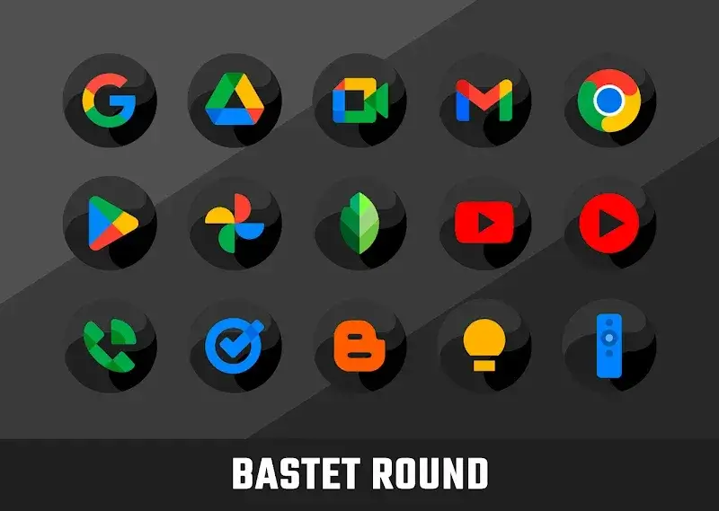 Bastet - Icon Pack (Round) preview 3