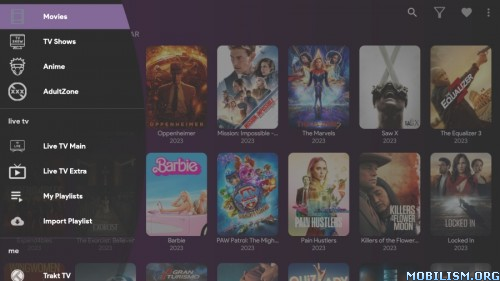 Screenshot 2: Download FLIX VISION v3.9.0 MOD APK (Premium Unlocked, No Ads)