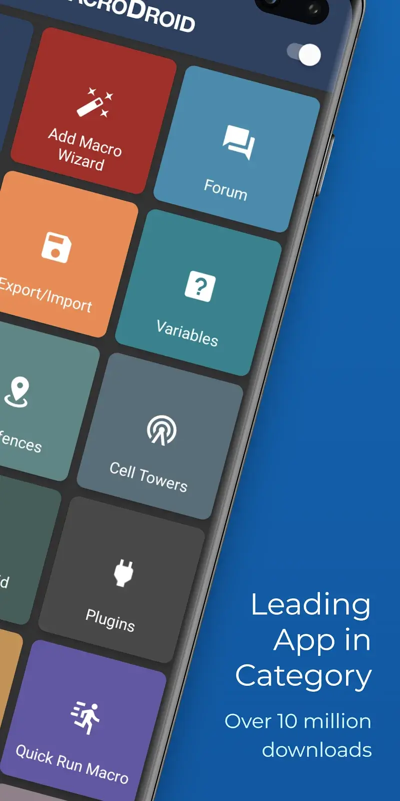 Captura de pantalla de MacroDroid 2