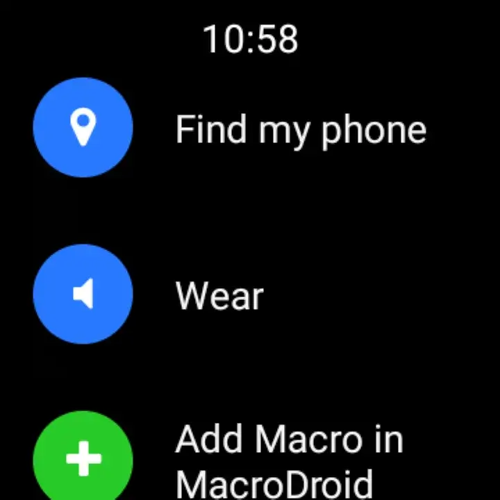 Captura de pantalla de MacroDroid 6