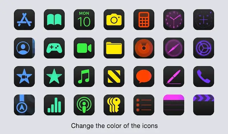 iTinted - Icon Pack tangkapan layar 6