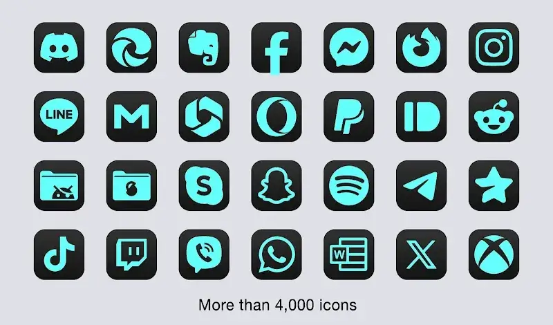 iTinted - Icon Pack tangkapan layar 4
