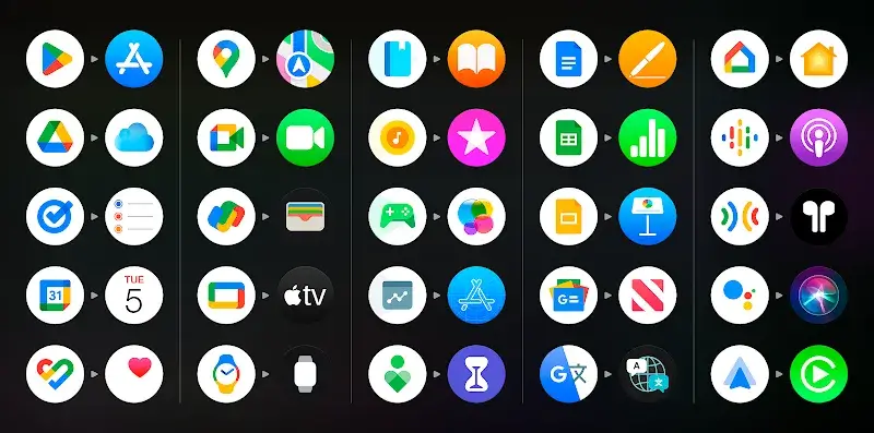 iPear Pro - Icon Pack (Round) Preview 6
