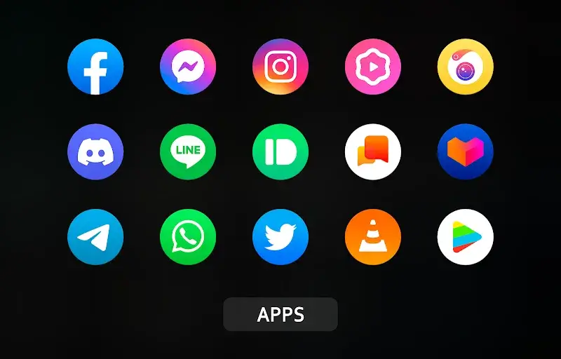 iPear Pro - Icon Pack (Round) Preview 3